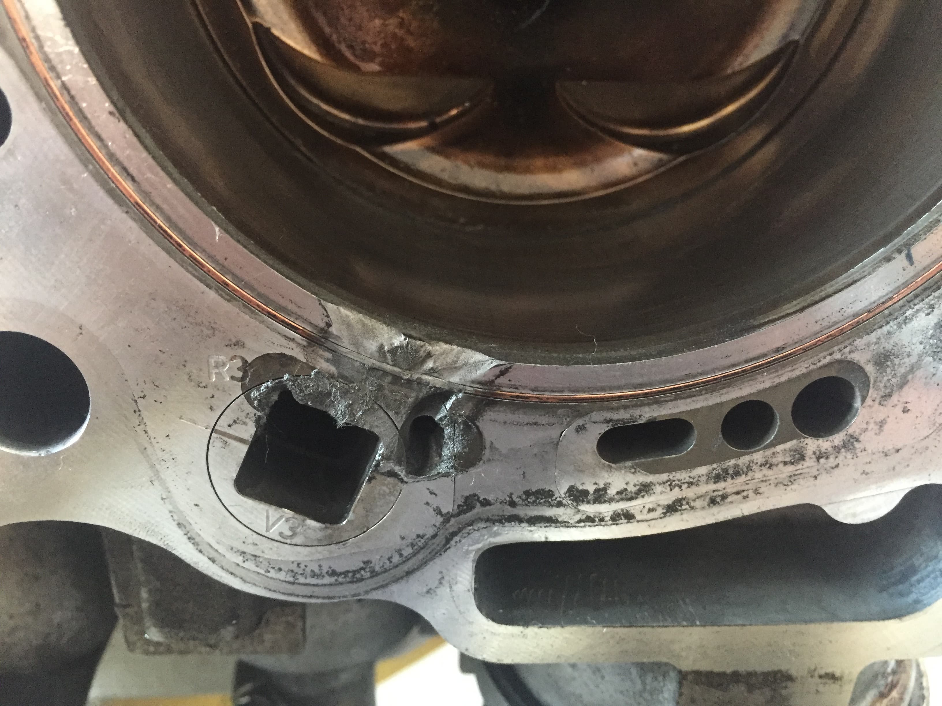 Cody Miles's engine blows out at Willing Springs Raceway on July 23rd, 2016